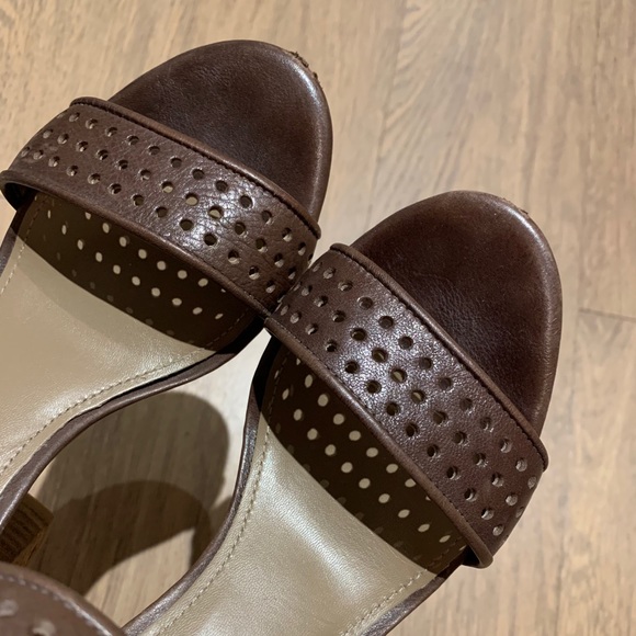 ECCO Strappy Heel Sandals, Size 36 - Picture 9 of 11